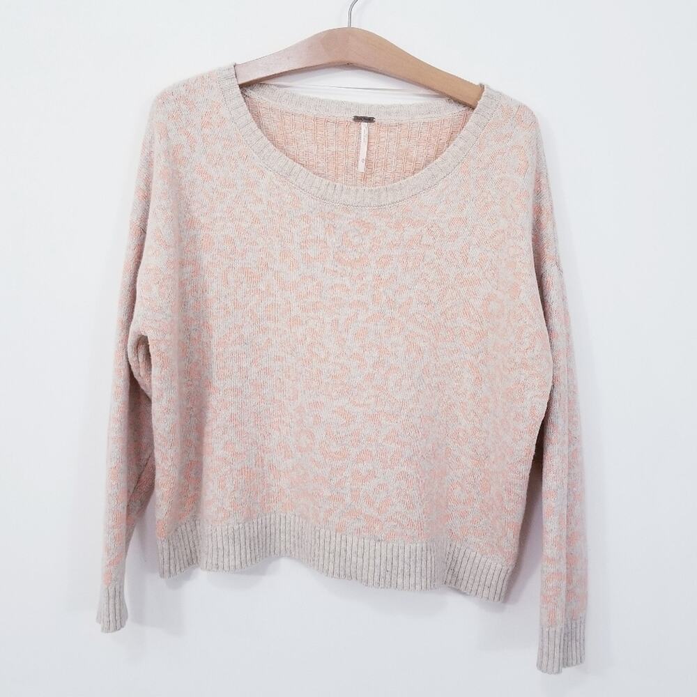 Free People Over-sized Boat Neck Sweater